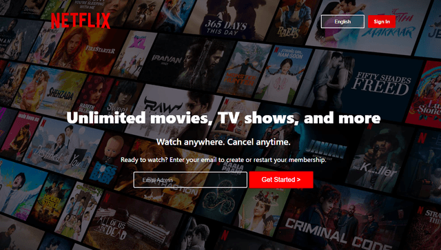 Netflix Clone - Streaming UI